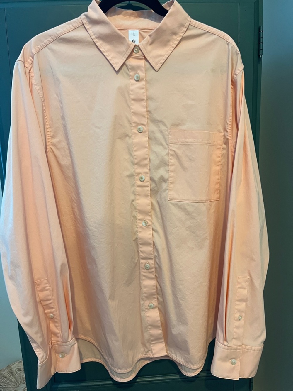 lululemon athletica Peach Collared Shirt